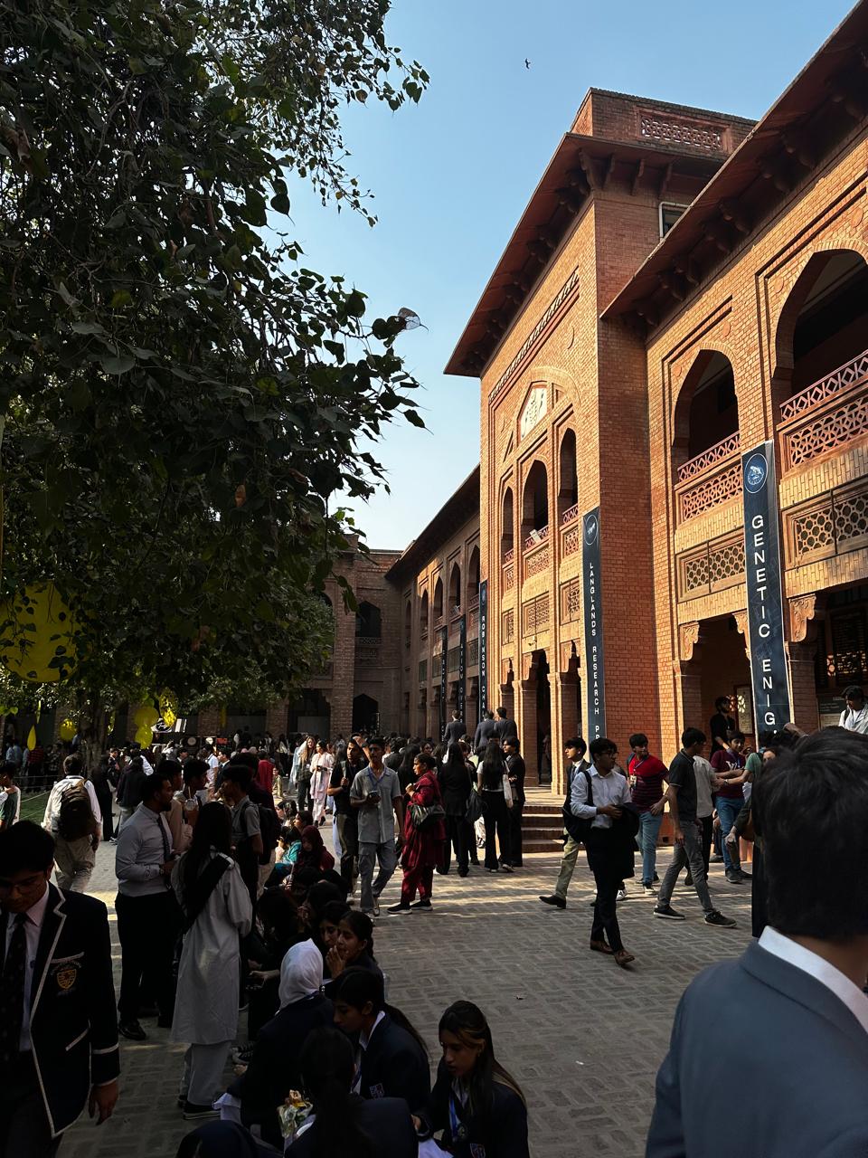 Aitchison College campus during ACSEC